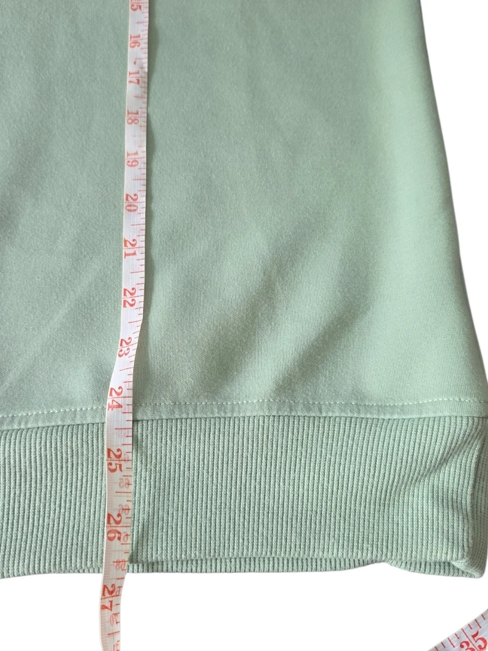 Ben Sherman Men’s Quarter Zip Pullover Sage Green Navy Stripe Small